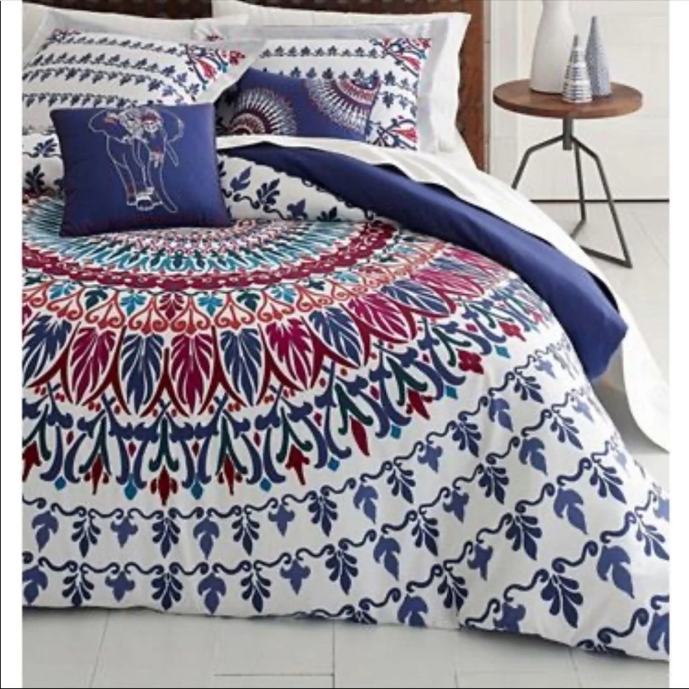 Medallion Boho king duvet cover